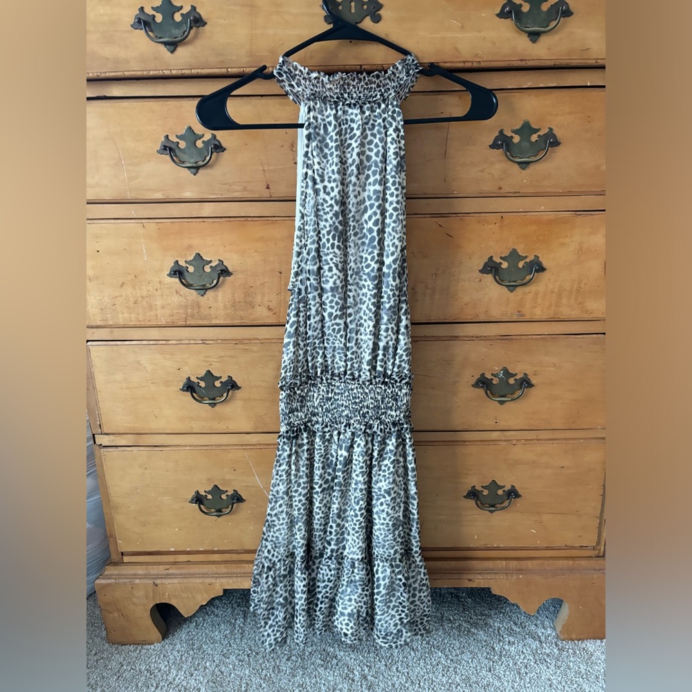 Vici leopard print dress size S excellent condition never worn